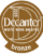 Decanter World Wine Awards 2009 - Medalha de Bronze - Crescendo Tinto 2006